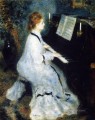 mujer al piano Pierre Auguste Renoir